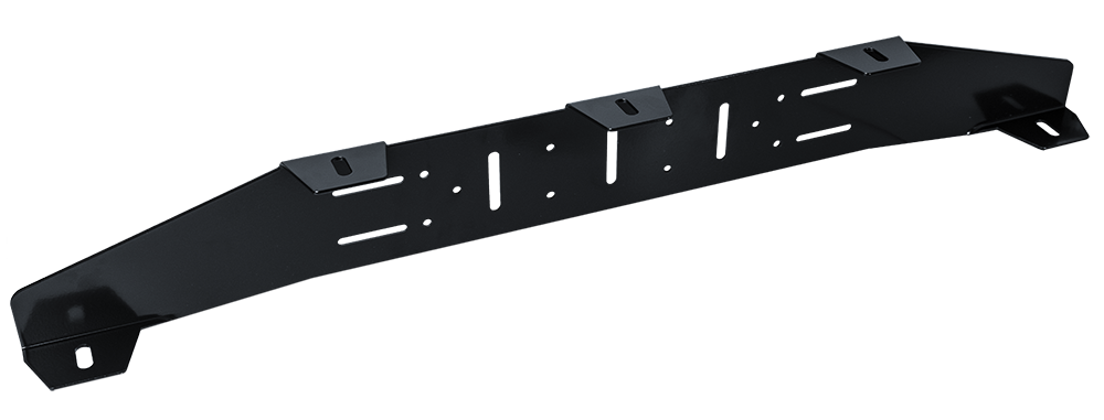 produktbild framifrån visande Extraljusfäste till 5st 225mm – 9" Rallyfemma – Carlevel