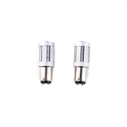 LED-lampa för bil – P21/5W – BAY15d – 1000–1500K (Röd) – 66 LED – SMD 2016