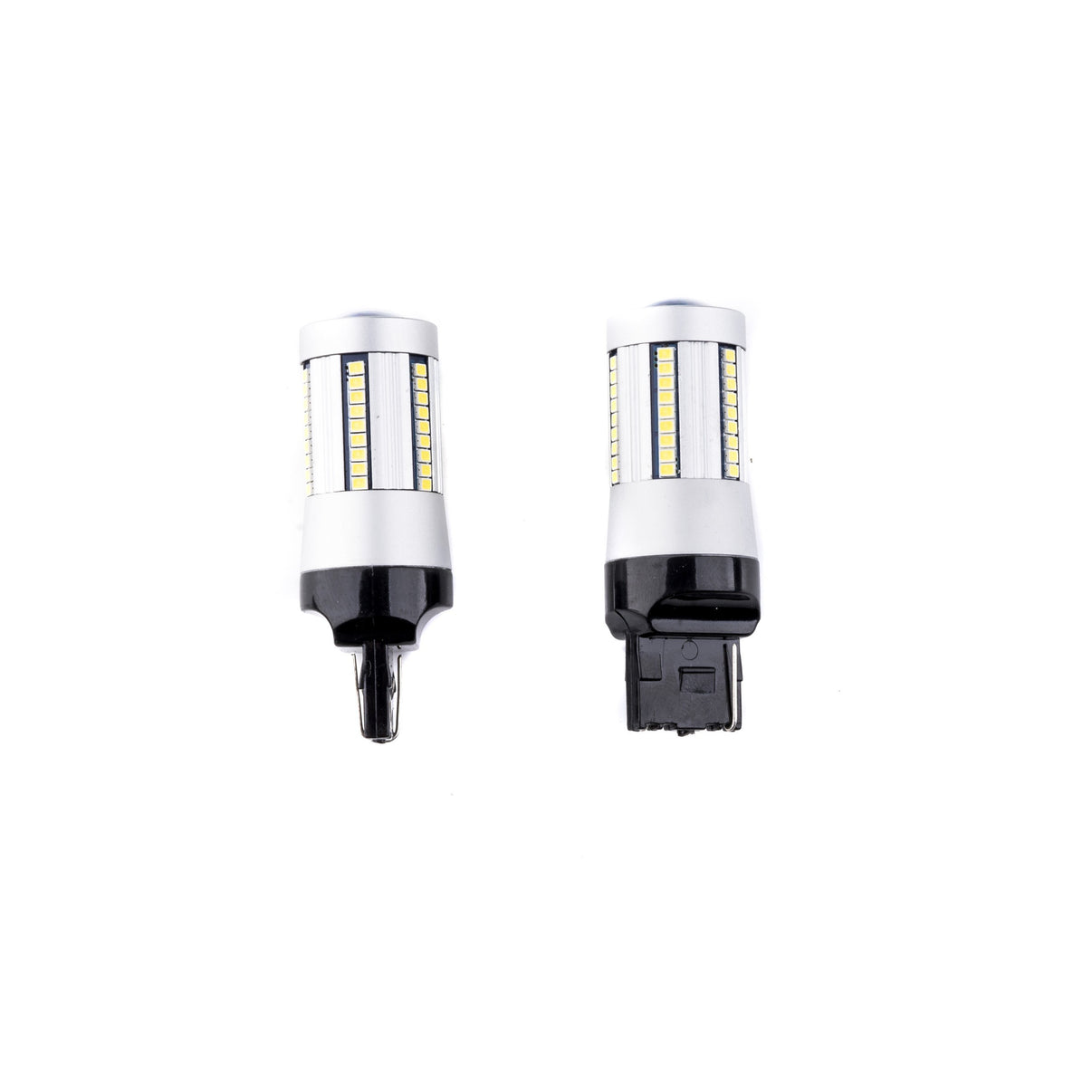 LED-lampa för bil – W21W – W3X16D – 6000K – 66 LED – SMD 2016 – 2-pack