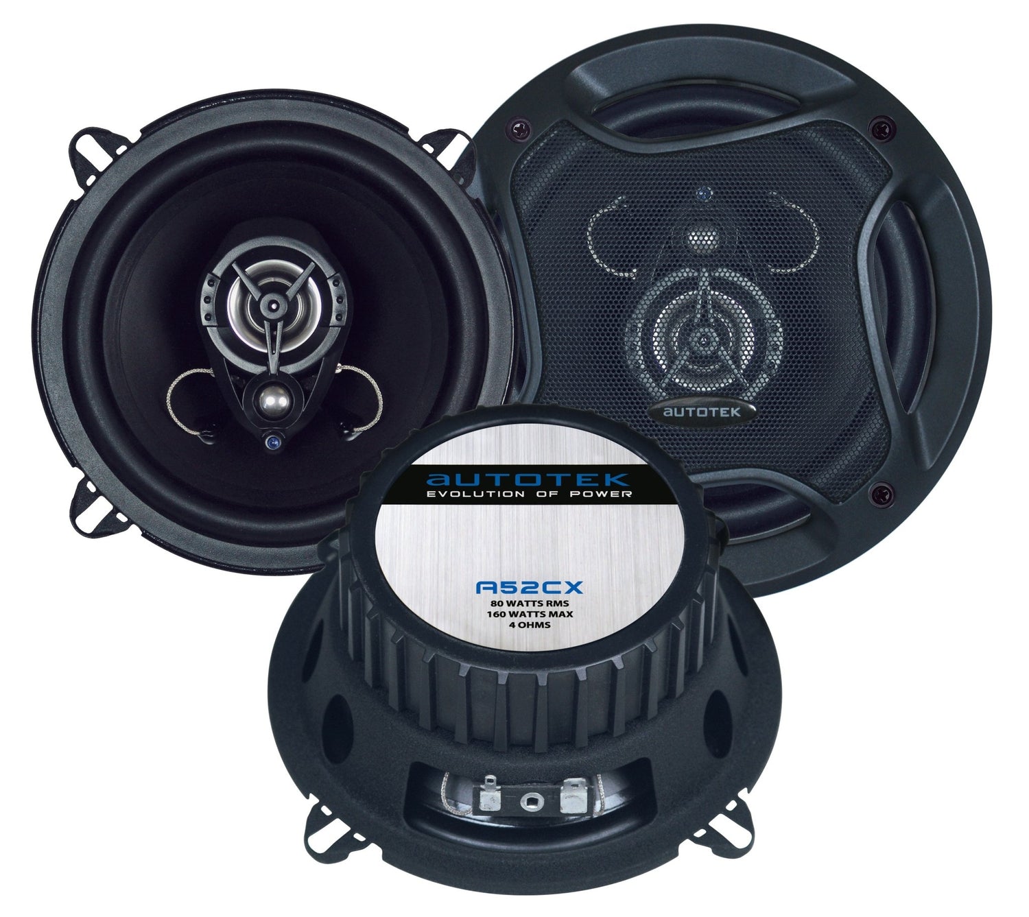 5.25" coaxialhögtalare 160W - Carlevel - Bilhögtalare