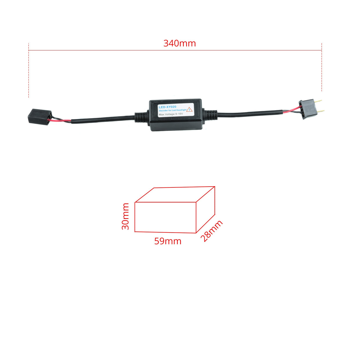 LED-konverteringssats – H1/H7