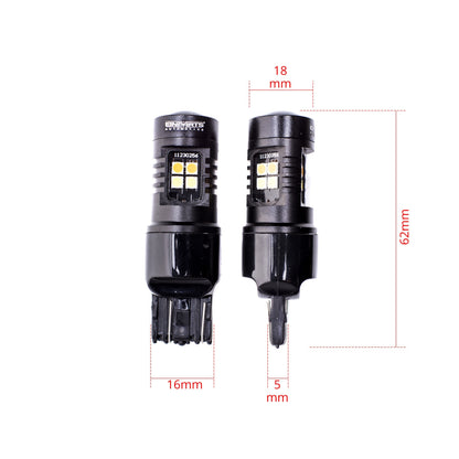 LED-lampa för bil – W2,1x9,5d1/5W – W3x16q – 1700–1800K/ 6000K – 16 LED