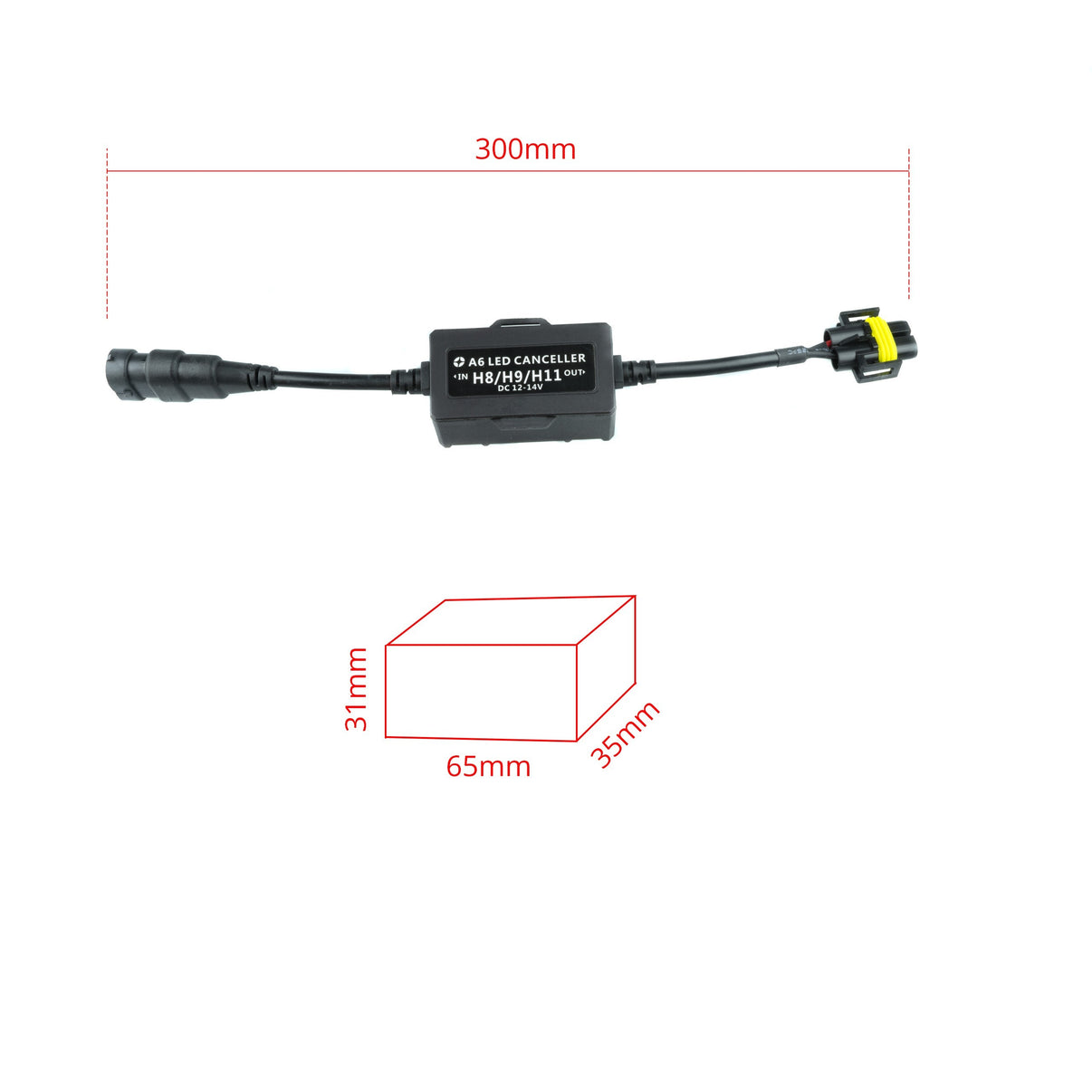 LED-konverteringssats – H8/H9/H11