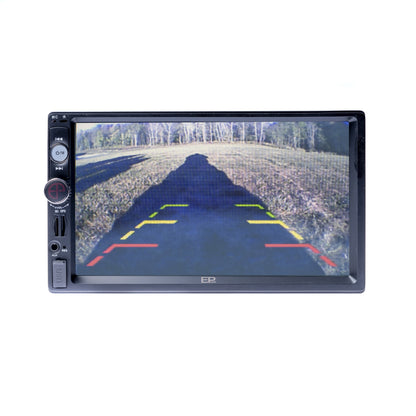 2-DIN-bilstereo – Svart – 60 W – 9V - 16V – 180 mm