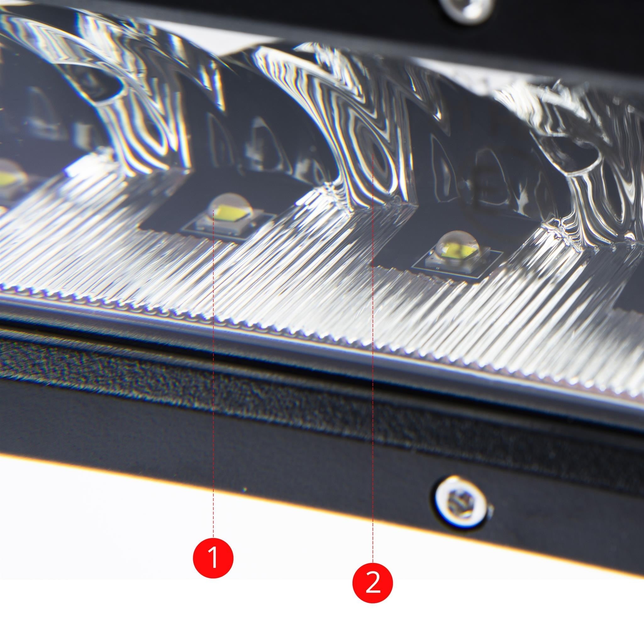 LED-arbetslampa – 160 W – 6000K – 16 LED – 21600 LM – 460 mm