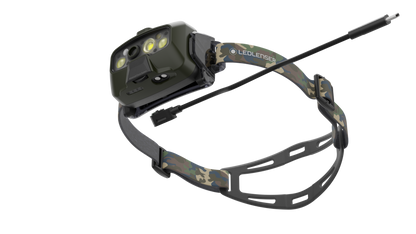 LEDLENSER HF8R Core RGB Camo - emballage og indhold | LED LINSER
