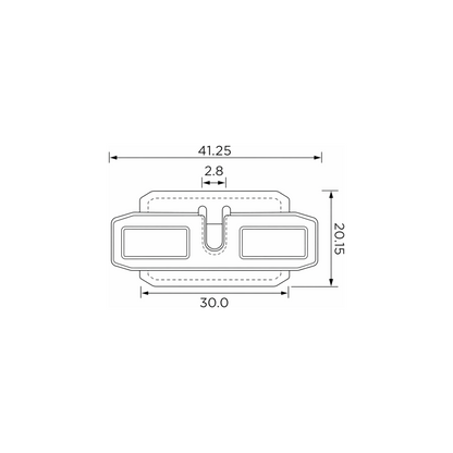 Fästclips Audi 80 B1/80 B2 m.fl. – 10-pack