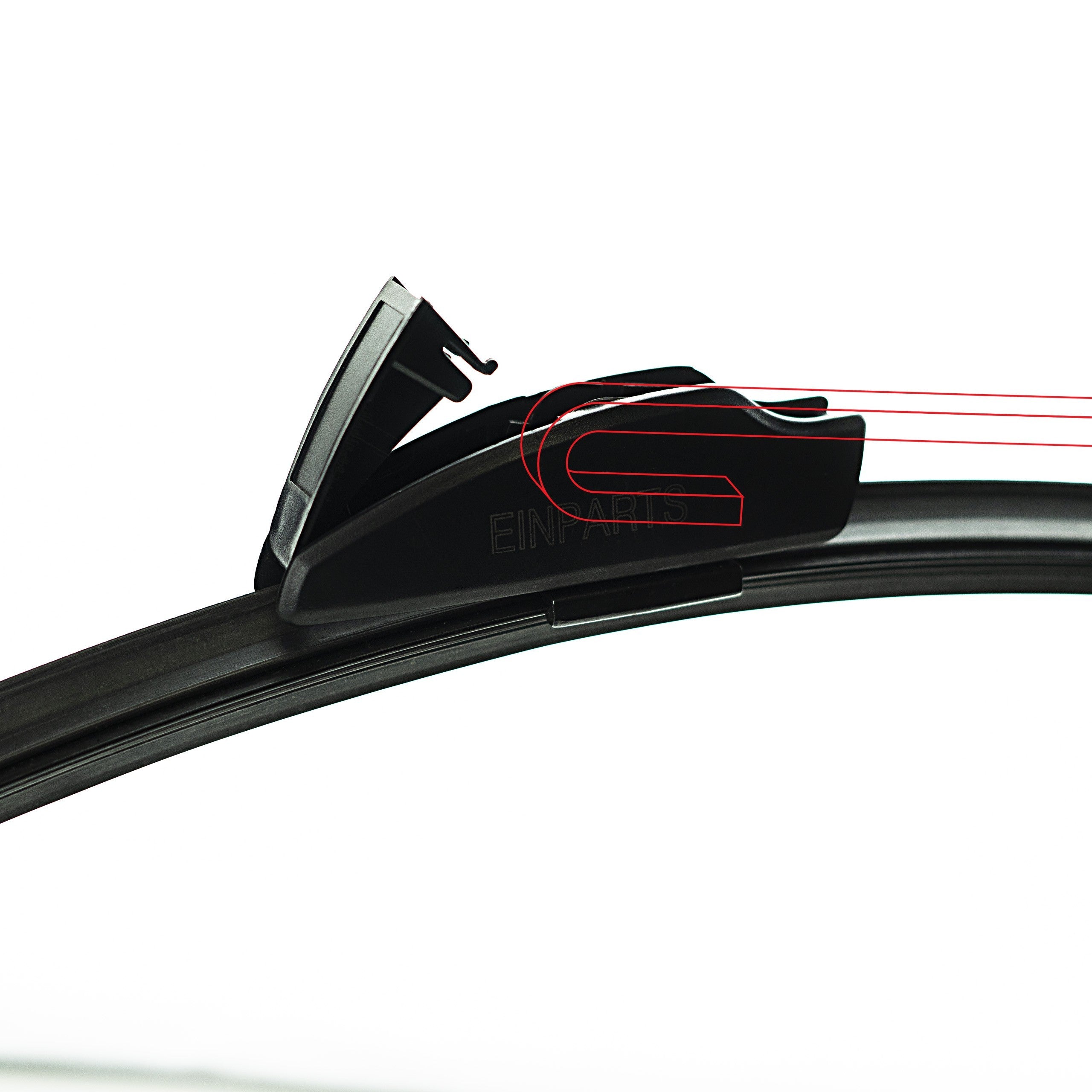 Torkarblad – fram – 430 mm – U-formad
