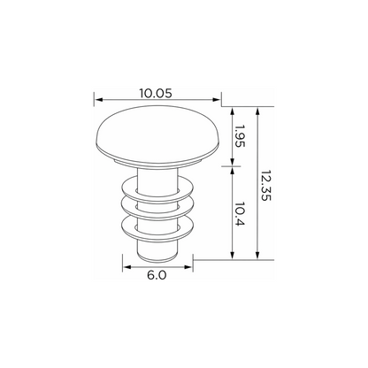 Fästclips – 10-pack
