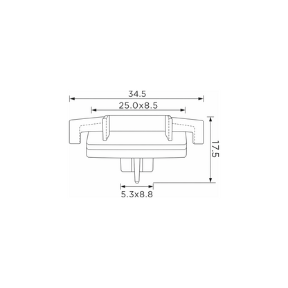 Fästclips – 10-pack