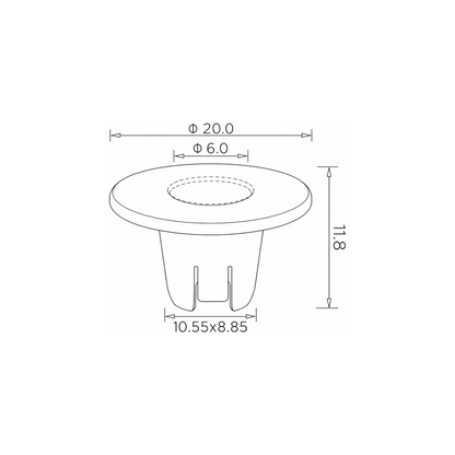 Fästclips – 10-pack