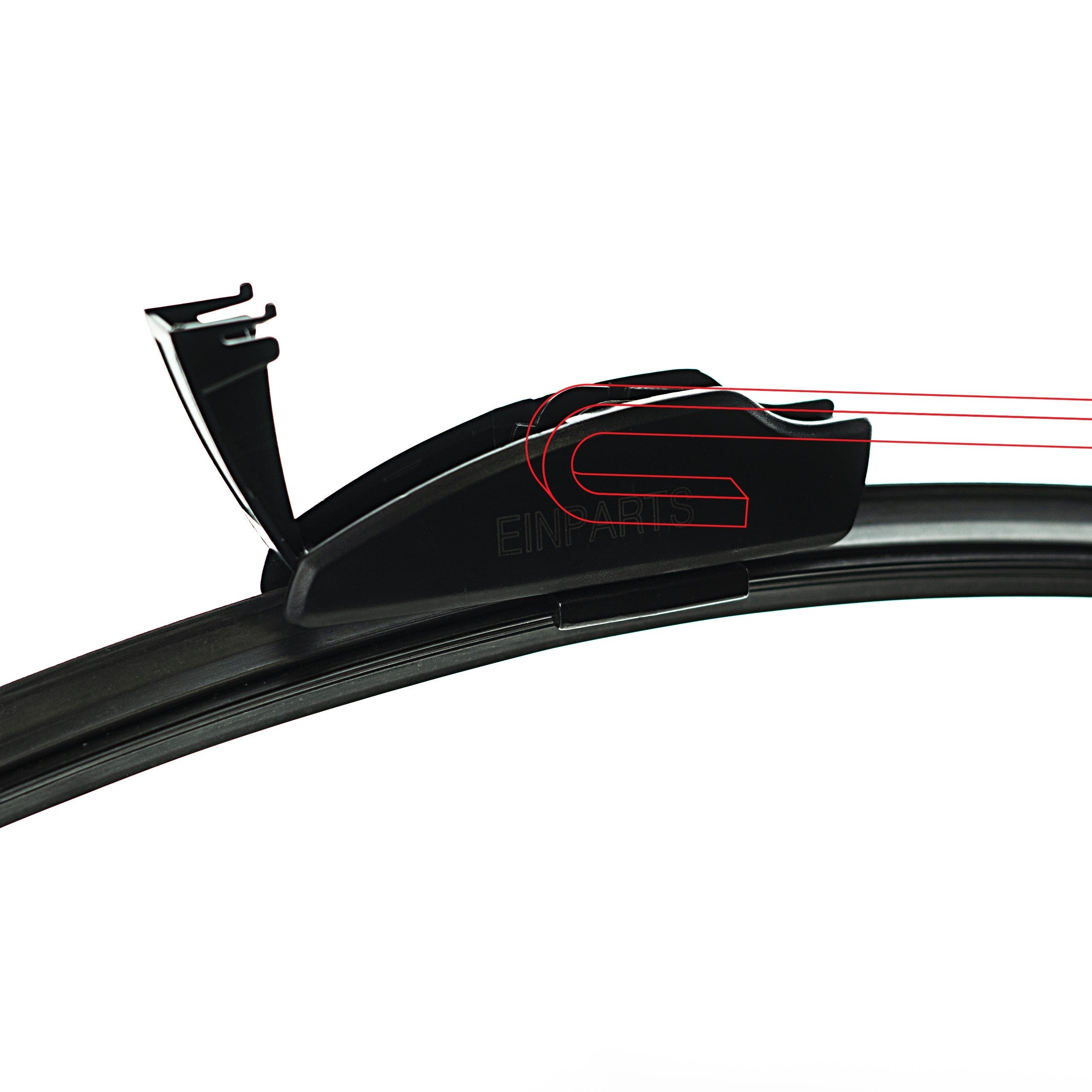 Torkarblad – fram – 600 mm – U-formad