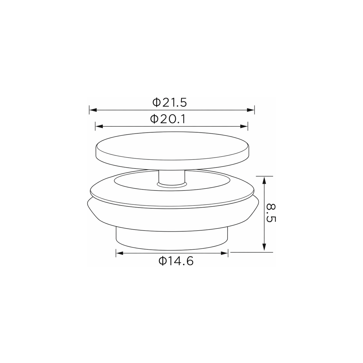 Fästclips – 10-pack