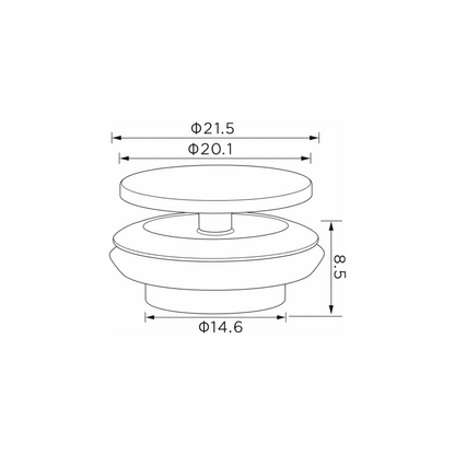 Fästclips – 10-pack