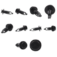 Fästclips Lexus Gs/Is II m.fl. – 10-pack – Svart
