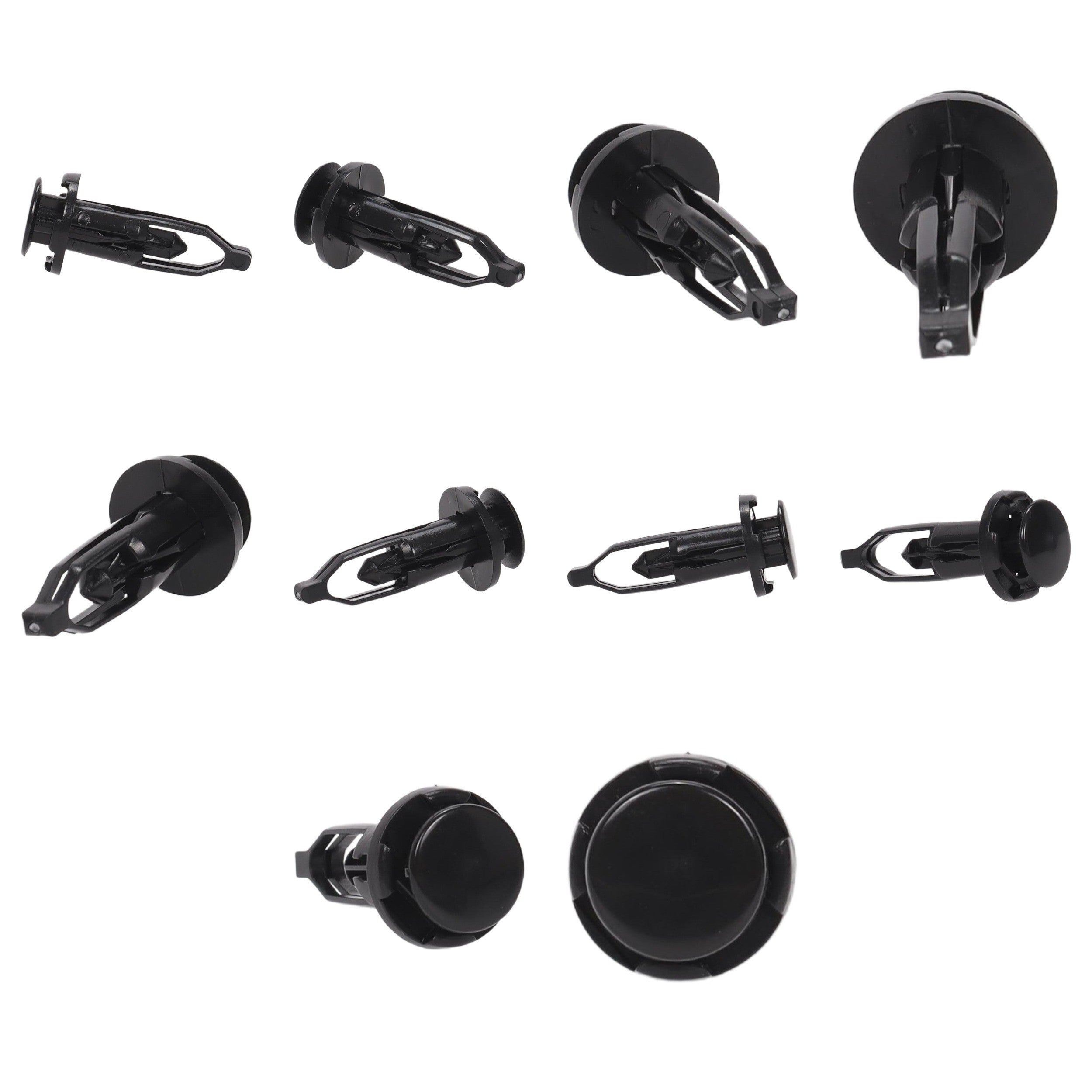 Fästclips Lexus Gs/Is II m.fl. – 10-pack – Svart