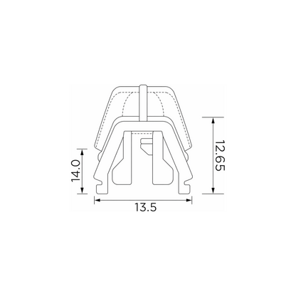 Fästclips – 10-pack