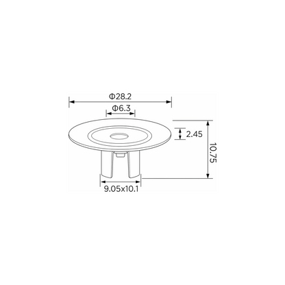 Fästclips – 10-pack