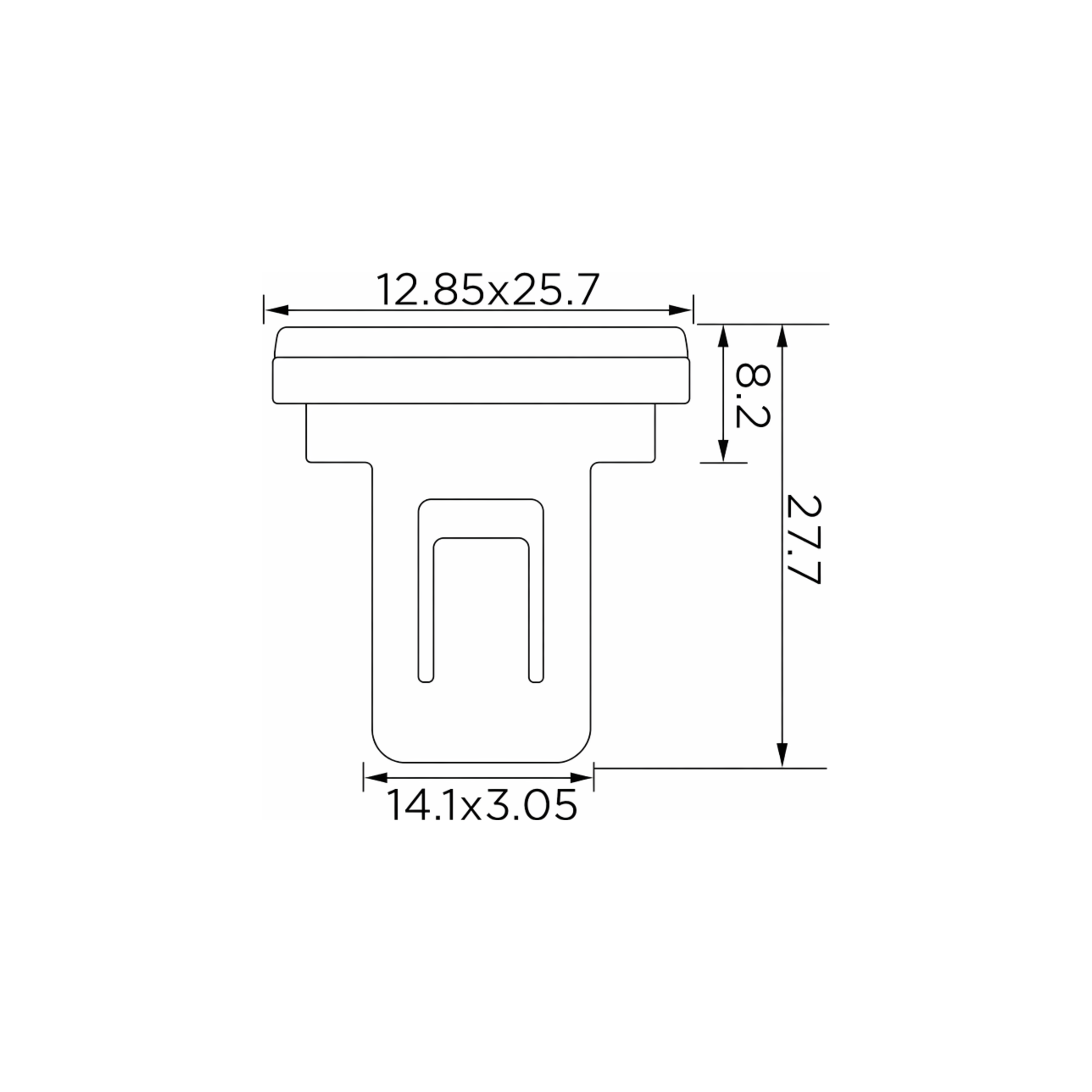 Fästclips – 10-pack