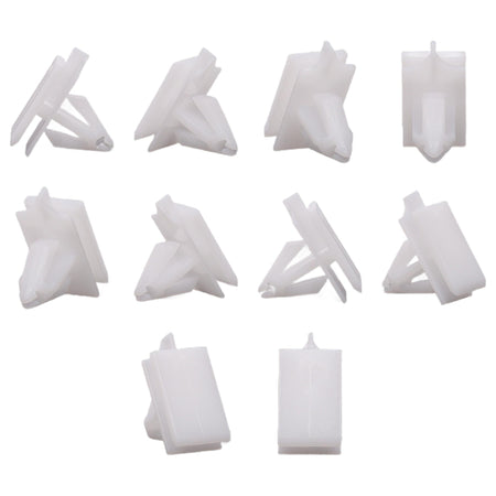 Fästclips – 10-pack – Svart
