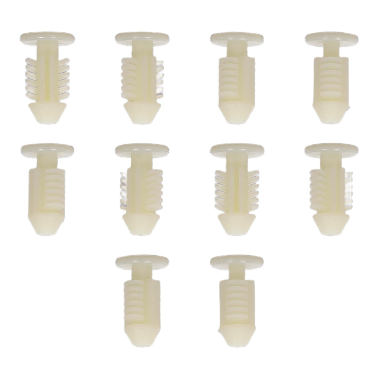 Fästclips – 10-pack – Svart