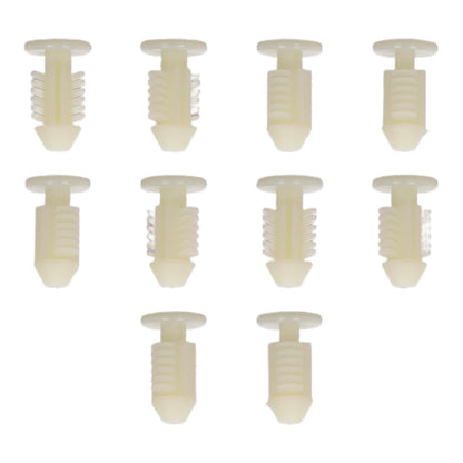 Fästclips – 10-pack – Svart