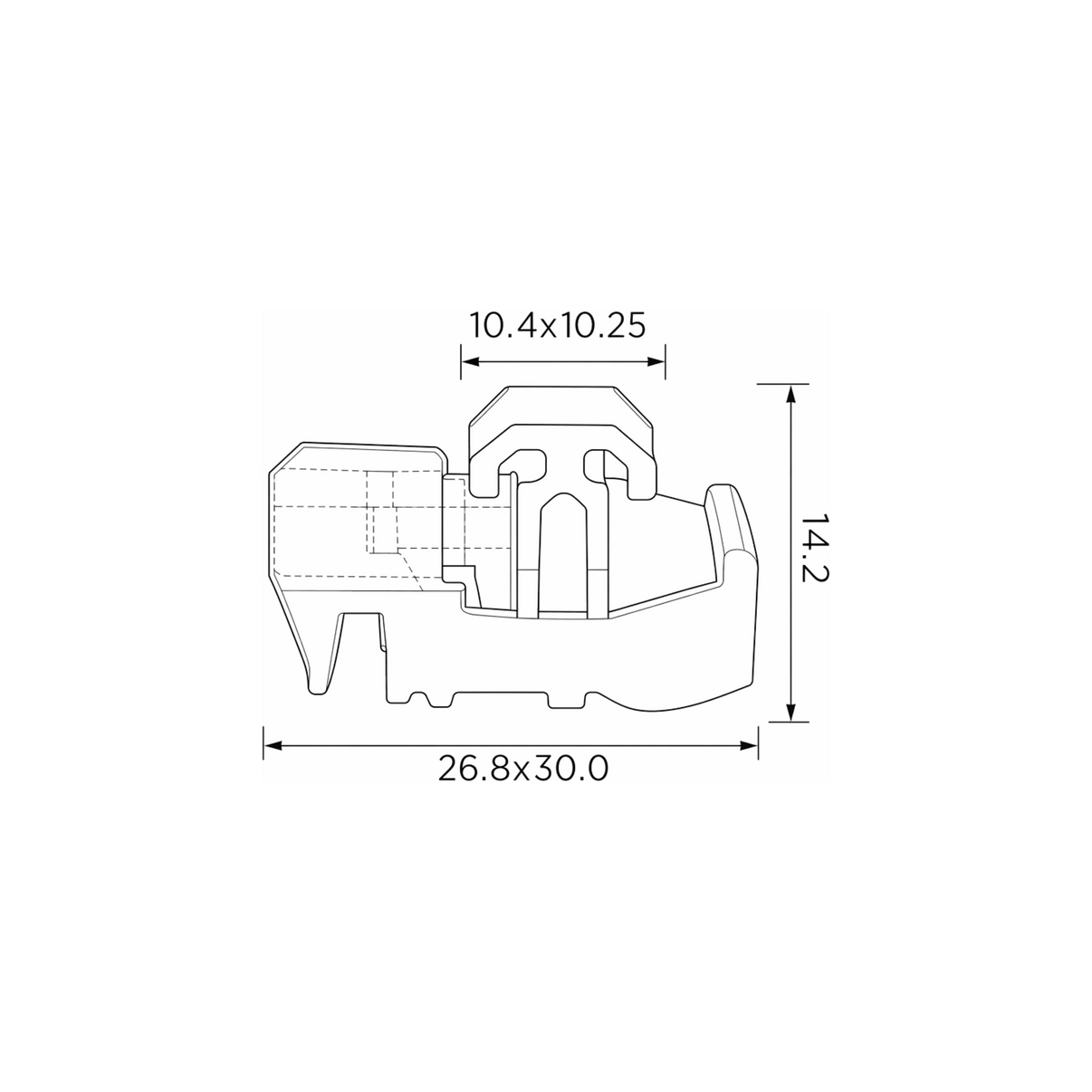 Fästclips – 10-pack