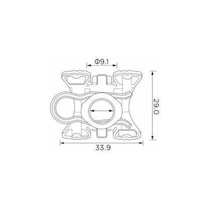 Fästclips BMW 3/3 Touring m.fl. – 10-pack – fäste Klamra instalacyjna