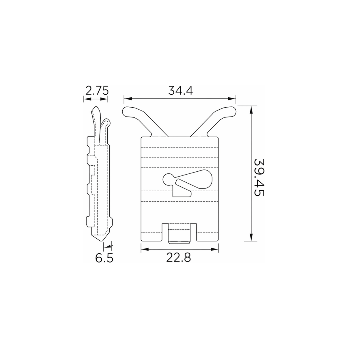 Fästclips – 10-pack