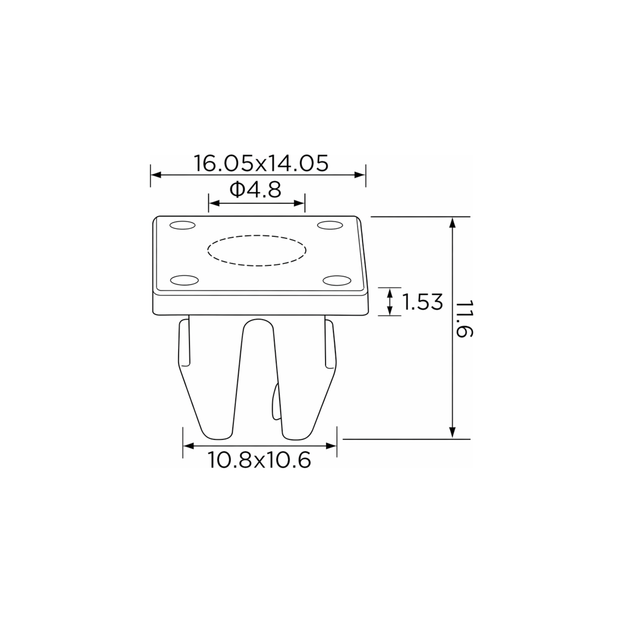 Fästclips Toyota Auris/Avensis m.fl. – 10-pack