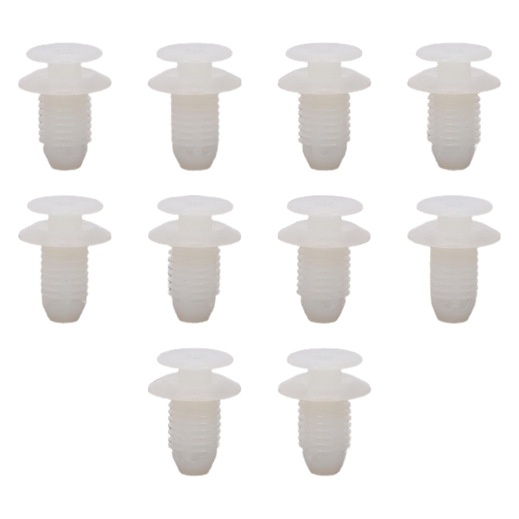 Fästclips – 10-pack – Svart