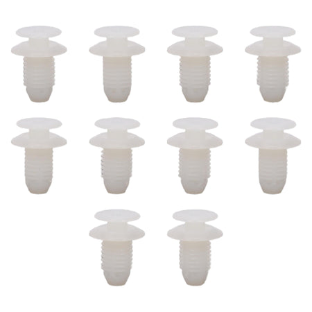 Fästclips – 10-pack – Svart
