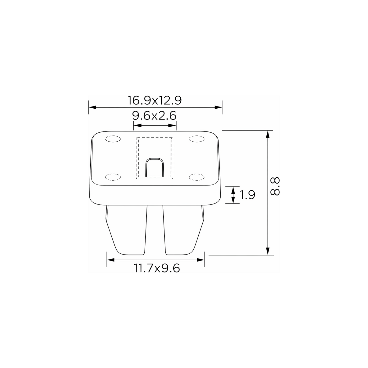 Fästclips – 10-pack