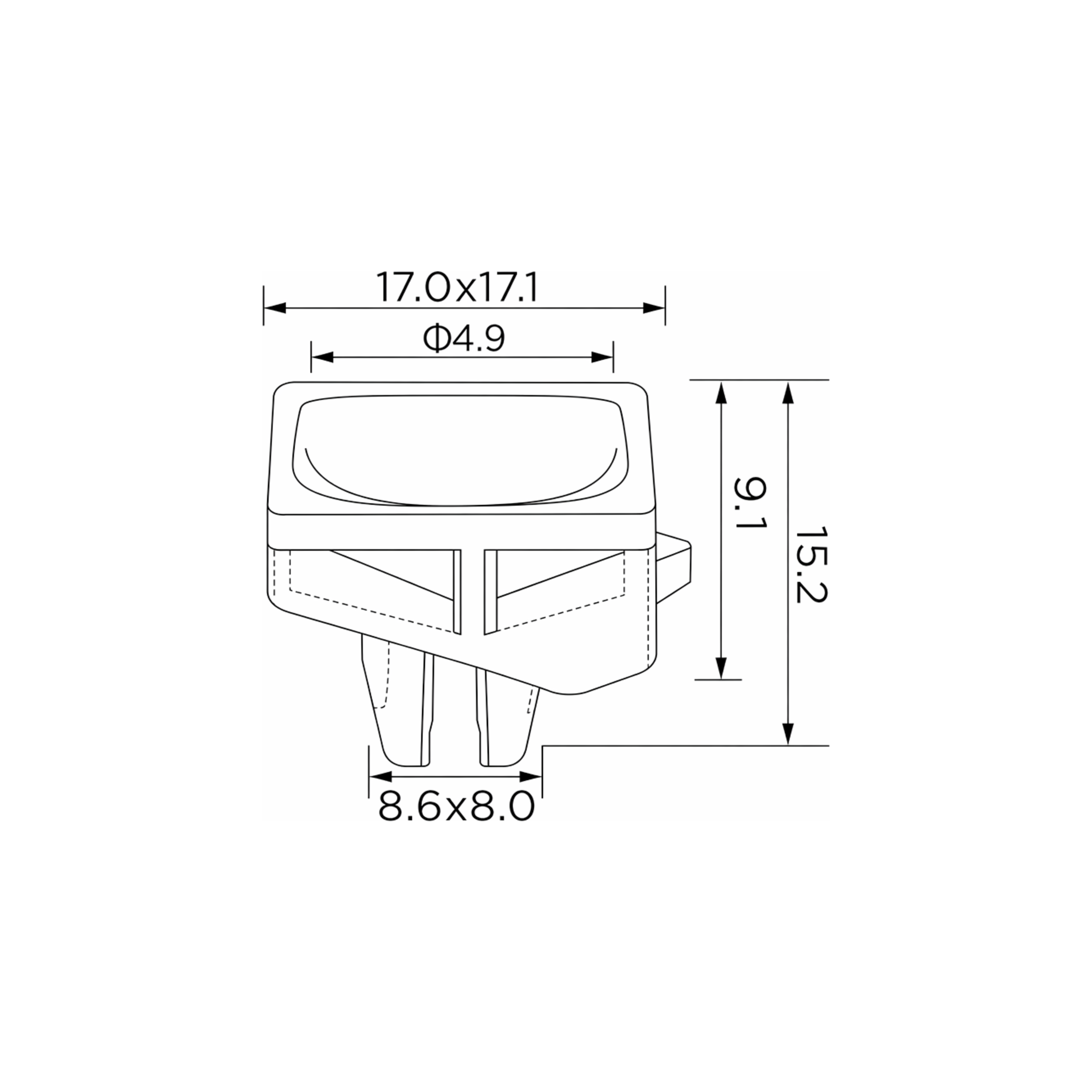 Fästclips – 10-pack