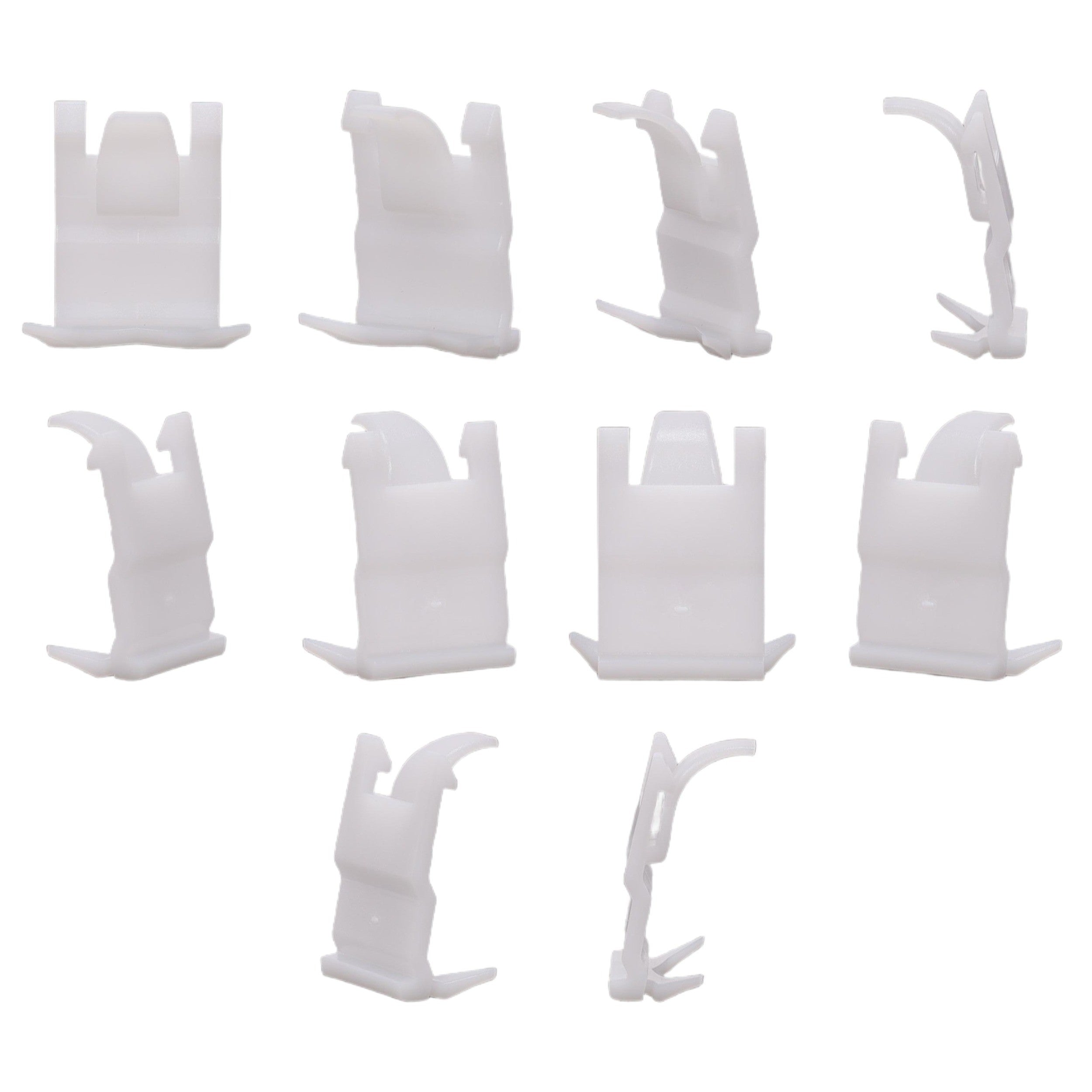 Fästclips Hyundai Accent I/Accent m.fl. – 10-pack – Svart