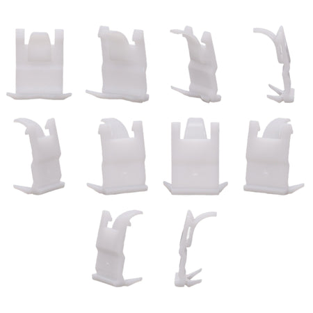 Fästclips Hyundai Accent I/Accent m.fl. – 10-pack – Svart