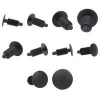 Fästclips – 10-pack – Stabil montering, Fiskbensprofil