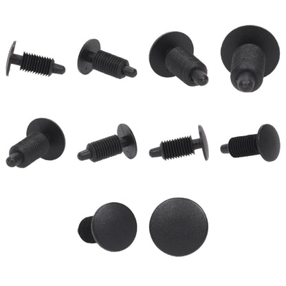 Fästclips – 10-pack – Stabil montering, Fiskbensprofil