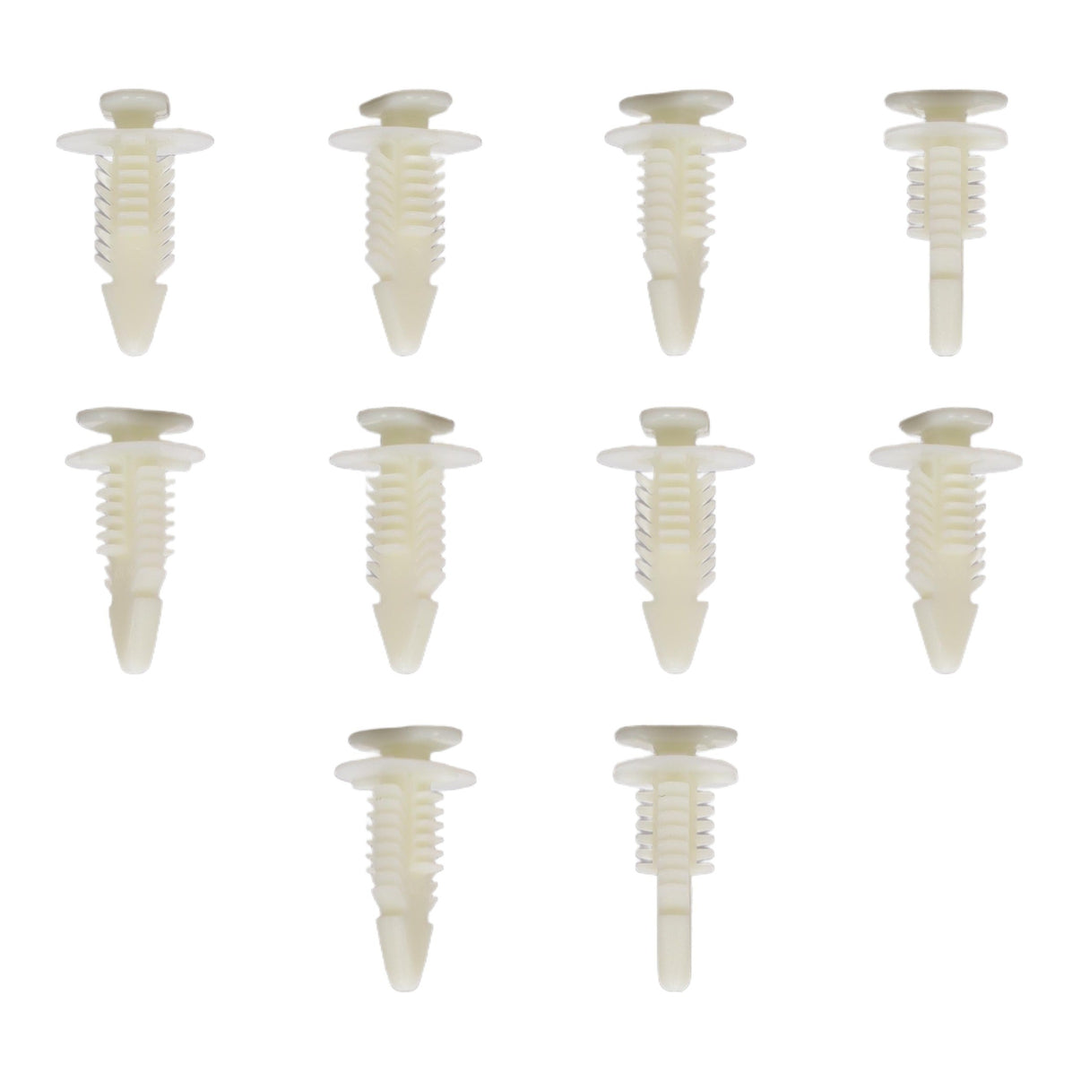 Fästclips – 10-pack – Stabil montering, Fiskbensprofil