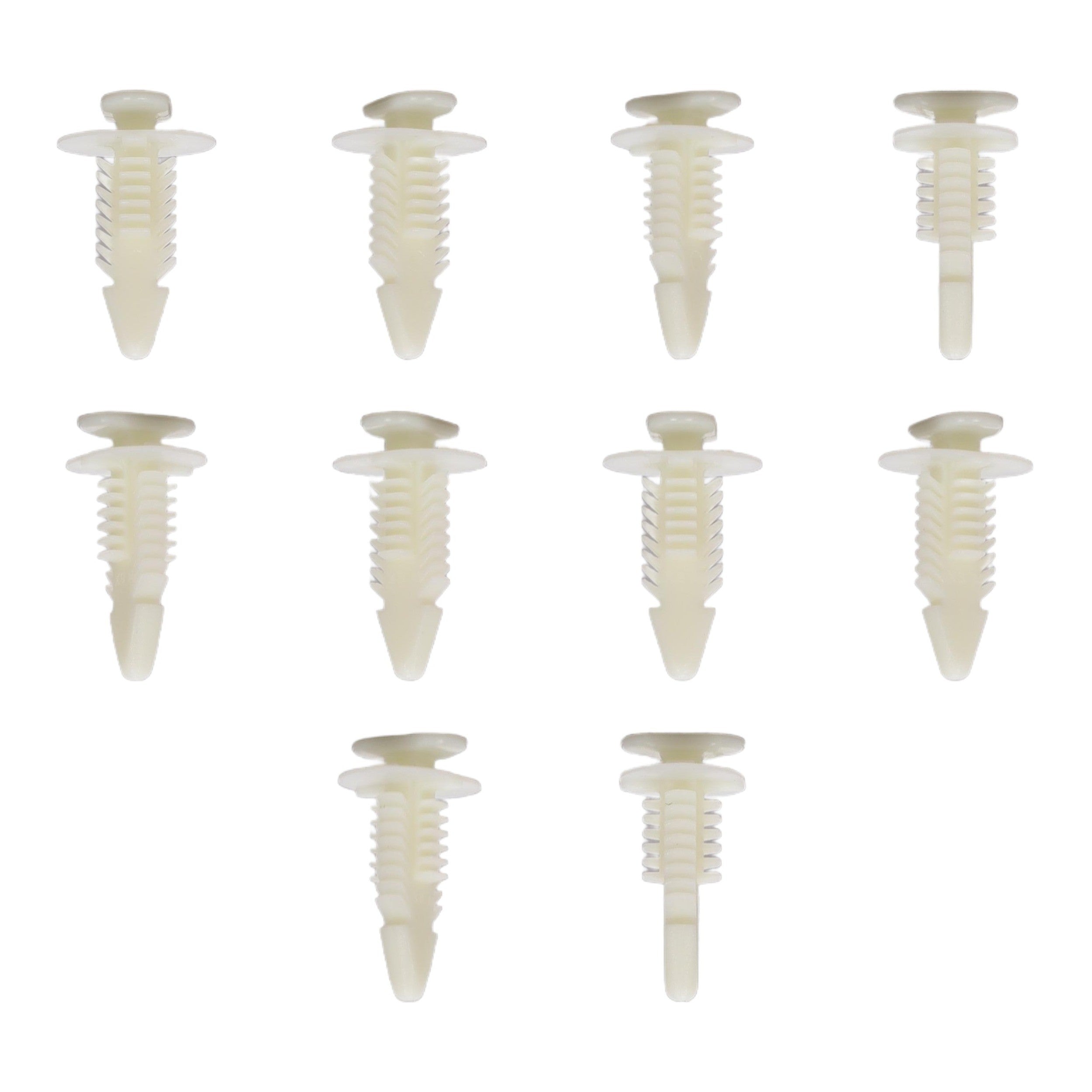 Fästclips – 10-pack – Stabil montering, Fiskbensprofil