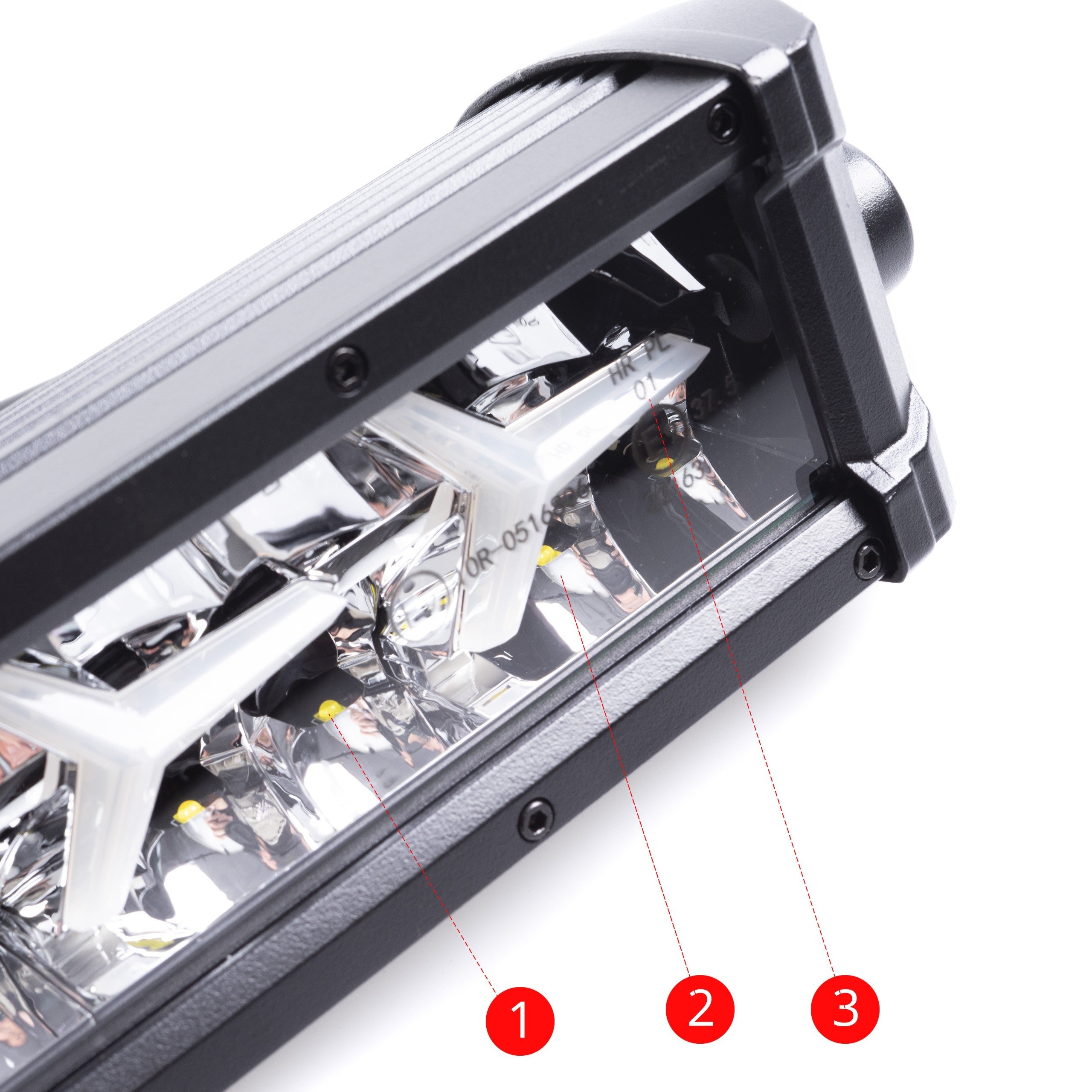 LED-arbetslampa – 160 W – 6000K – 16 LED – 21600 LM – 562 mm