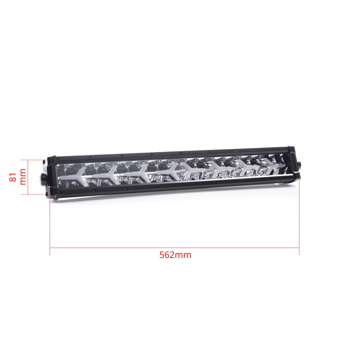 LED-arbetslampa – 160 W – 6000K – 16 LED – 21600 LM – 562 mm