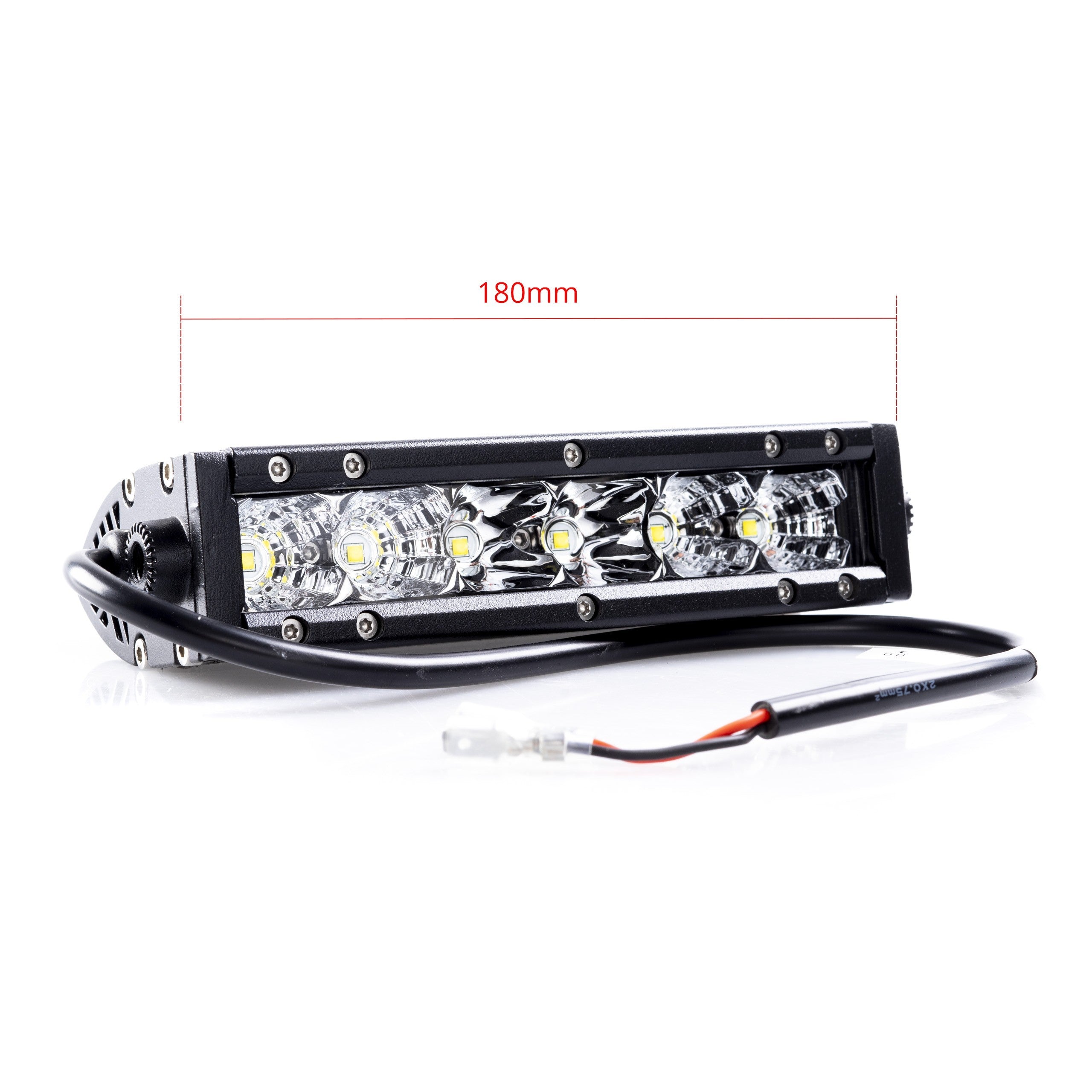 LED-arbetslampa – 30 W – 6000K – 6 LED – 2100 LM – 180 mm