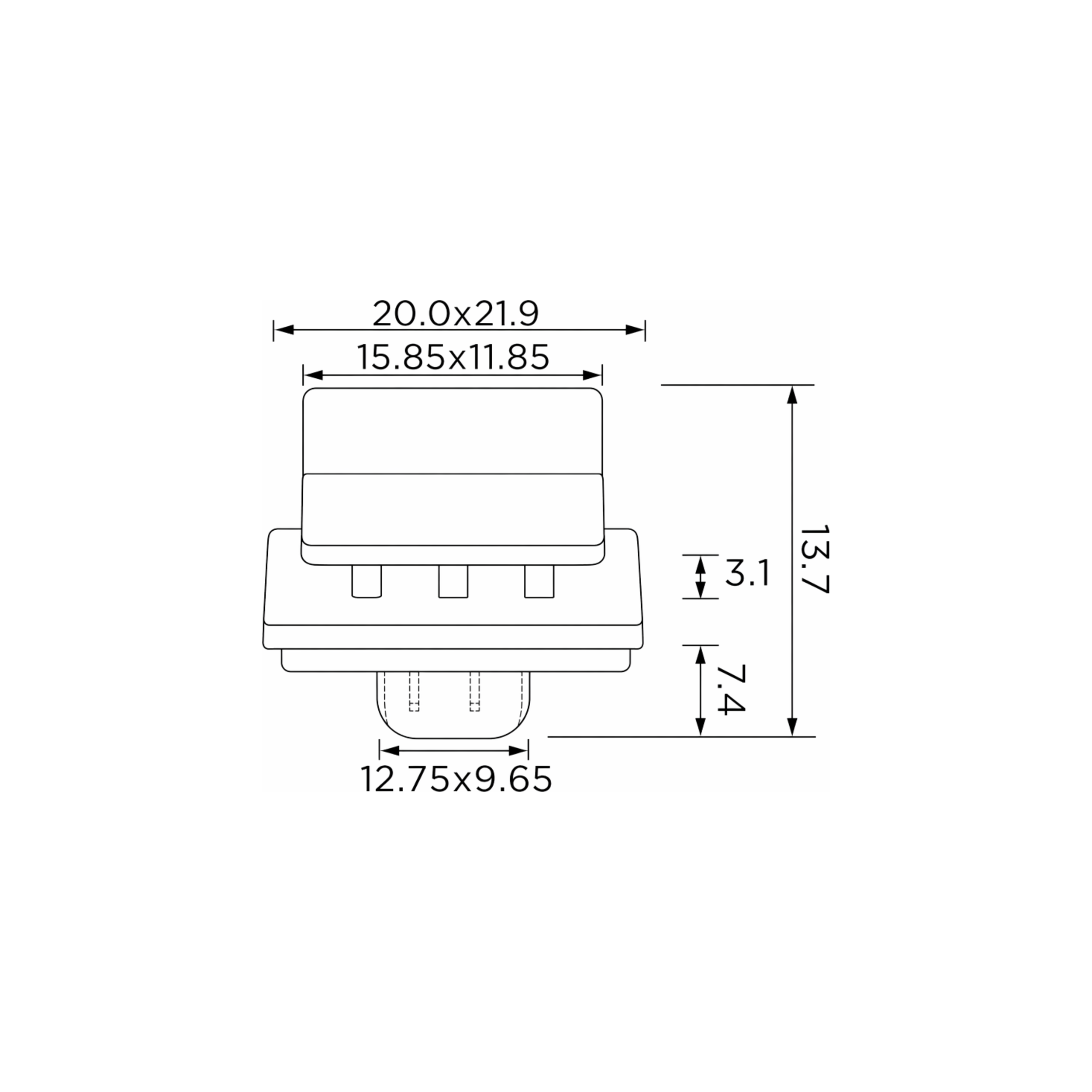 Fästclips Honda CIVIC VIII/Jazz II – 10-pack