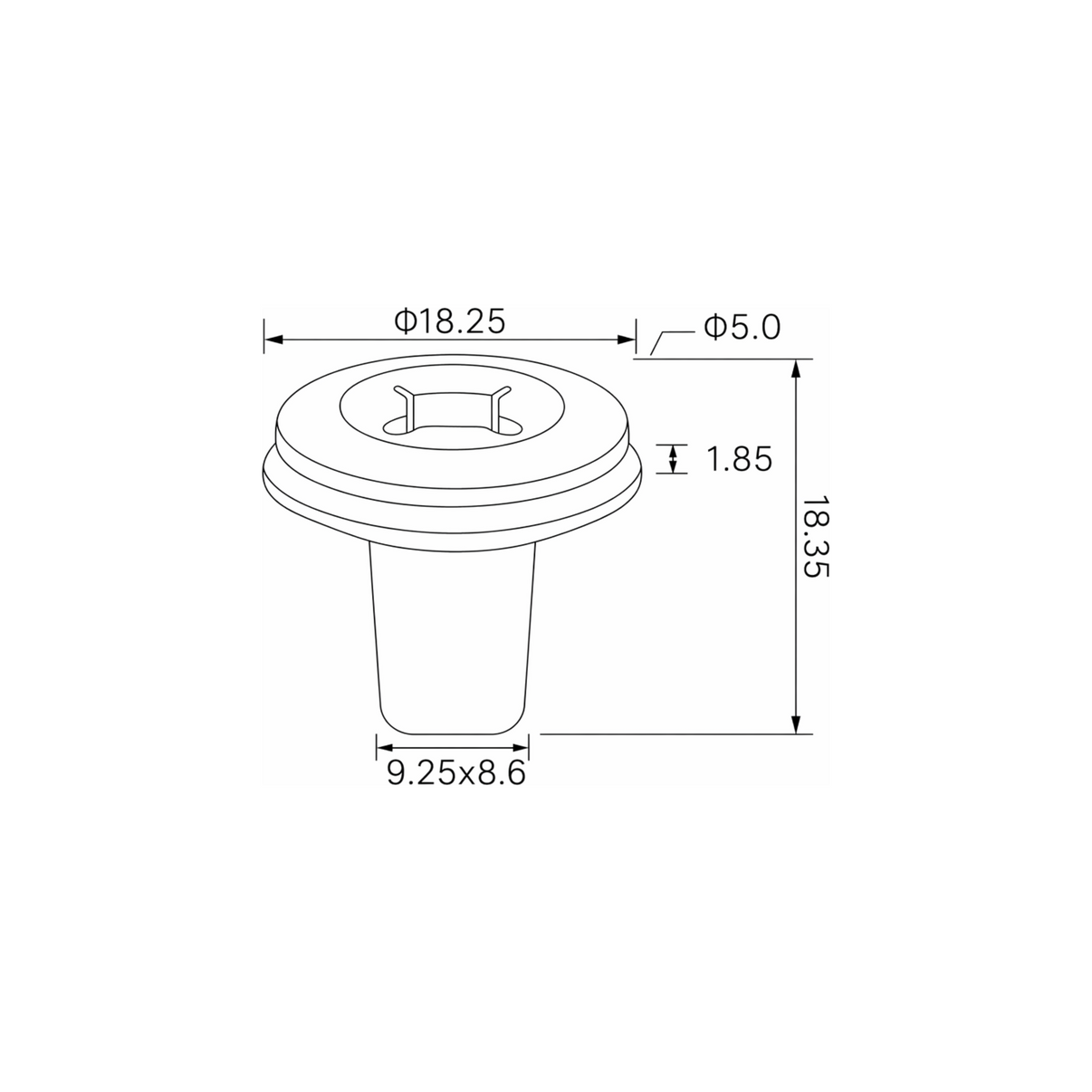 Fästclips Hyundai Accent II/Accent III m.fl. – 10-pack