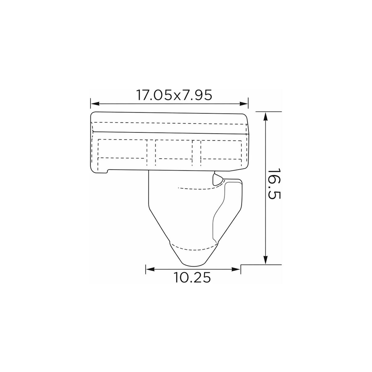 Fästclips Nissan Juke/Qashqai II m.fl. – 10-pack
