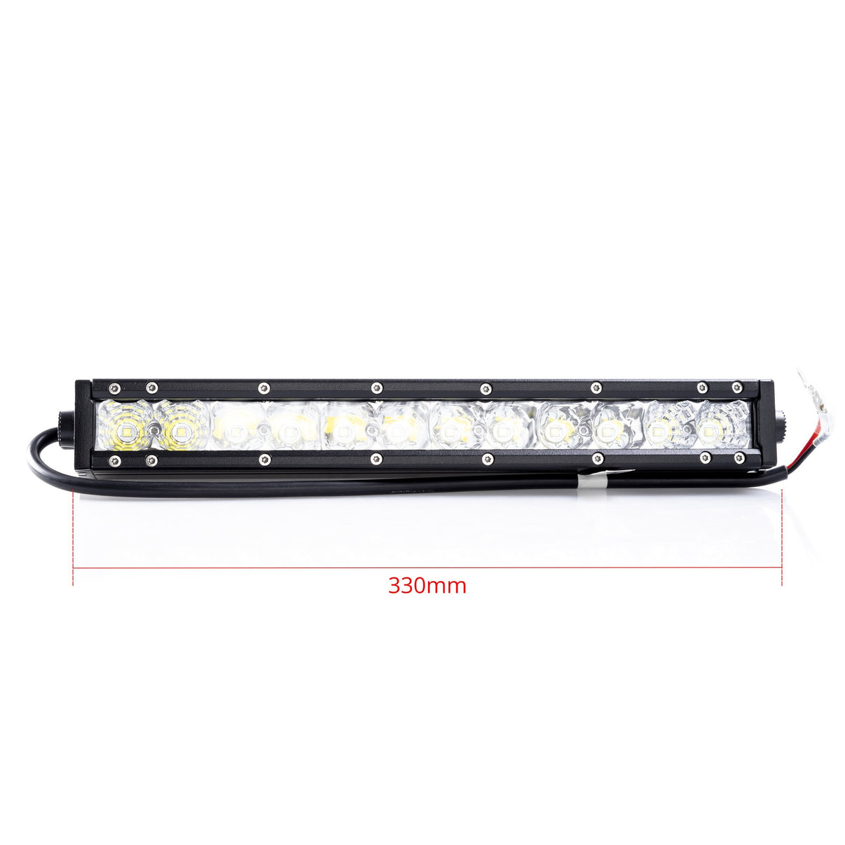 LED-arbetslampa – 60 W – 6000K – 12 LED – 4200 LM – 330 mm