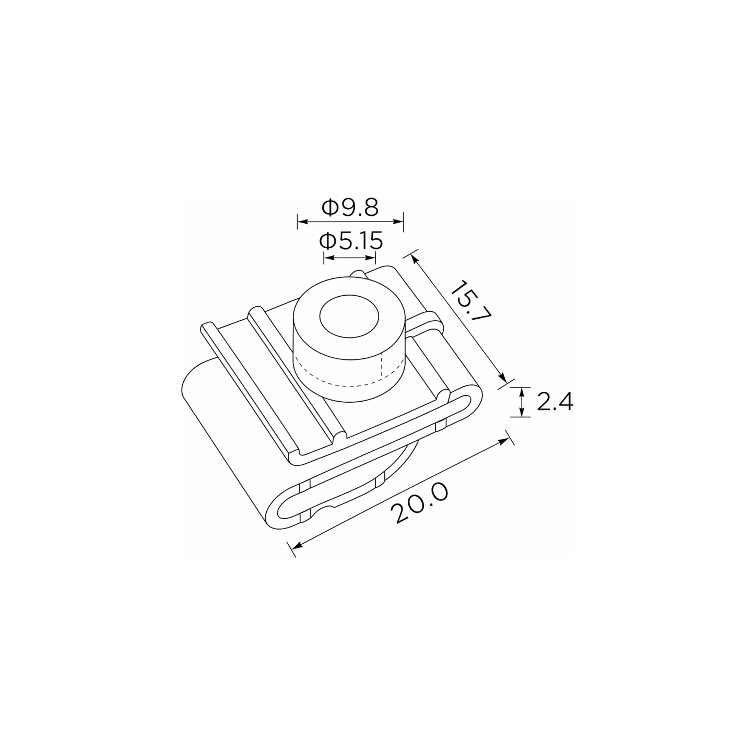 Fästclips Hyundai Accent III/Accent II m.fl. – 10-pack – Typ U