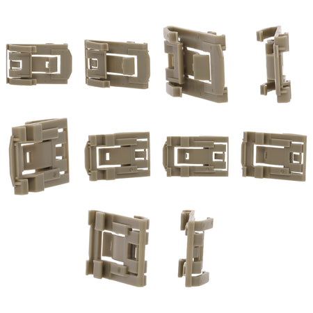 Fästclips – 10-pack – Stabil montering