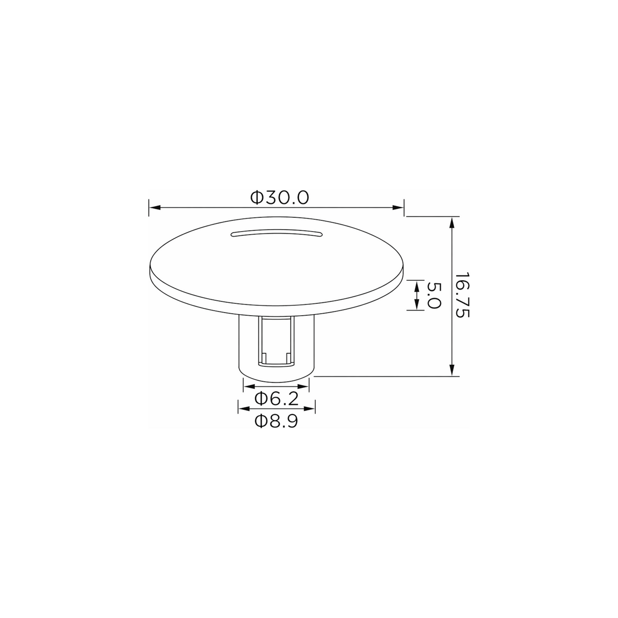 Fästclips DS 3/3/3 Crossback m.fl. – 10-pack